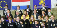 Gruppenfoto unseres Teams bei den niederländischen Meisterschaften