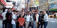 Gruppenfoto von der Teilnehmern der Kuk Sool Won Schau