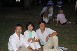 Kwahn Jahng Nim und Herr Kim